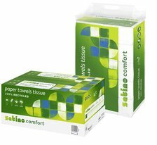 Handdoekenpapier comfort satino bij wepa