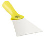 Vikan RVS Handschraper Met Schroefdraad Breed 100mm Geel