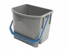 Numatic Grijze Emmer 17 Liter voor met blauwe hendel t.b.v. MM 3/4