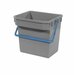 Numatic Grijze emmer 15 liter met blauwe hendel t.b.v. MM
