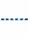 Elive HACCP TOOLFLEX One - 94cm - blauw - 5x15-35mm