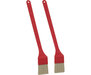 Vikan Medium Hittebestendige PEEK Toastborstel 2st 395mm Rood