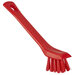 Vikan Precisieborstel Met Schraper 150mm Rood