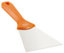 Vikan RVS Handschraper Breed 100mm Oranje