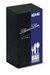 Bulkysoft servetten Airplay (5stars line) 1lgs 40x40cm, doos 600 stuks - 1/8 Vouw Zwart