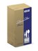 Bulkysoft servetten Airplay (5stars line) 1lgs 40x40cm, doos 560 stuks - 1/8 Vouw Wit