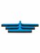 Elive HACCP Vloertrekker met natuurrubber Blauw/Zwart 45cm 
