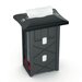Tork Xpressnap In-Counter Servetdispenser N4 Zwart, per stuk