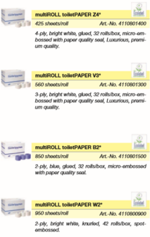 papier voor Xibu tissuepaper white hagleitner