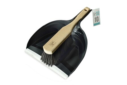 Stoffer en blik mix haar met click systeem 