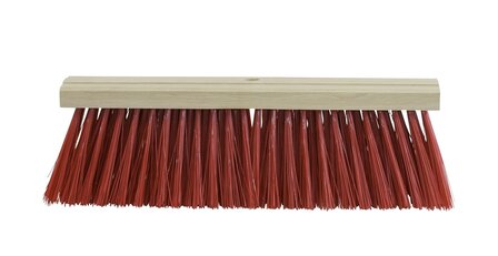 Straatbezem kunstvezel 35 cm 