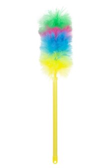 Plumeau kunstvezel magic duster 115 cm telescoopsteel 