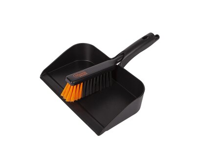 Orange Brush Stofblik 295 x 320 mm met klemsyteem voor handveger