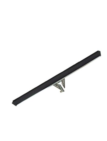 Vloertrekker natuurrubber gegalvaniseerd met waterkeerrand 100cm