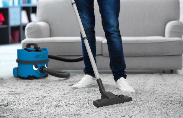 Numatic Stofzuiger James JVP187-11 sky blue met kit AS0