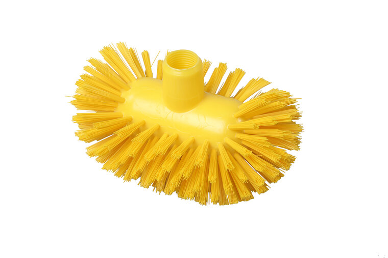  FBK kleurcode HACCP hygi&euml;nische kunststof hard tankborstel 200 x 120 mm blauw