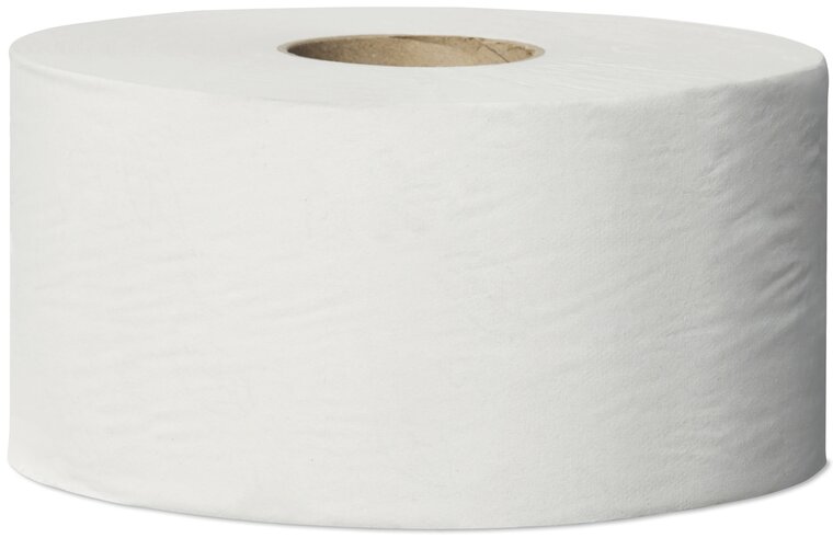 Tork Mini Jumbo Toiletpapier Universal 1-laags wit T2  12rol/pak