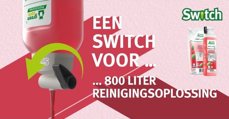 Green Care Professional SANET inoSwitch bottle 1L 1 L