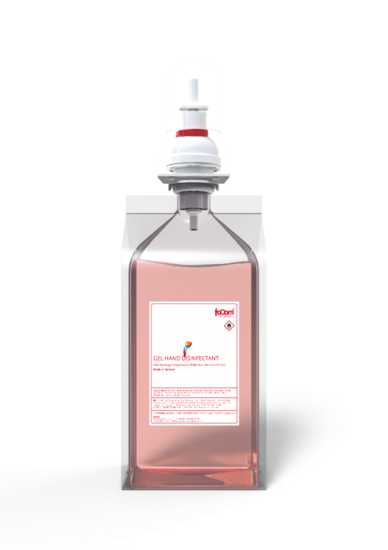 Gel Hand alcohol 70% refill 6x1L ..