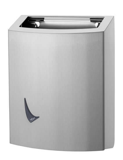 Dutch Bins RVS afvalbak open 9 li..