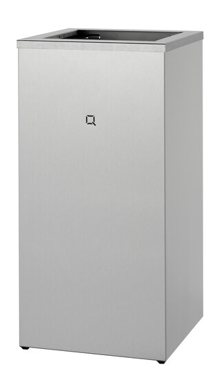 Dutch Bins RVS afvalbak 85 liter ..