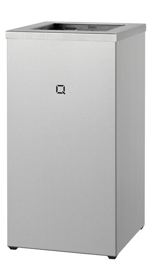 Dutch Bins RVS afvalbak 30 liter ..