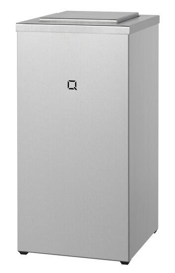 Dutch Bins RVS afvalbak 30 liter ..