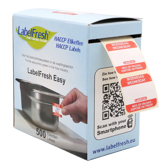 LabelFresh Easy Etiketten Wo-weg ..