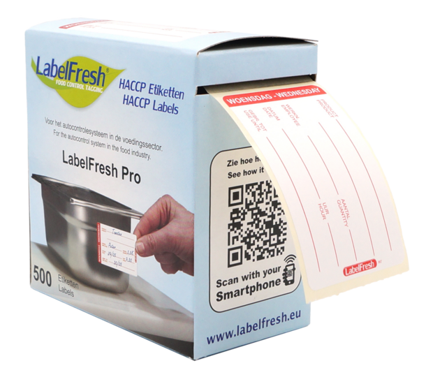 LabelFresh Pro Etiketten Woensdag..