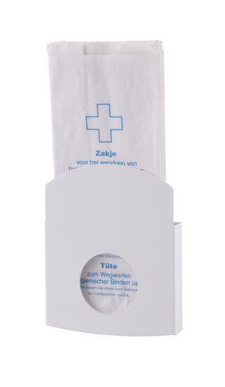 Dutch Bins hygienezakjeshouder wit