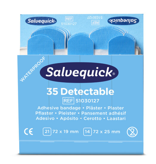 Cederroth Salvequick Blue Detecta..
