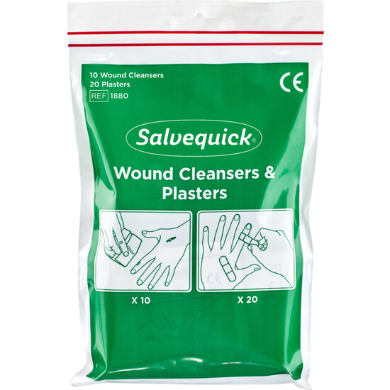 Cederroth 20 Pleisters en 10 wond..