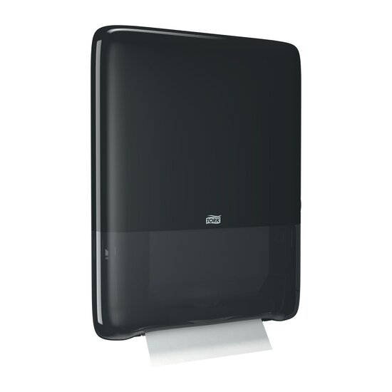 Tork PeakServe Mini Continu Handdoek Dispenser H5 Zwart