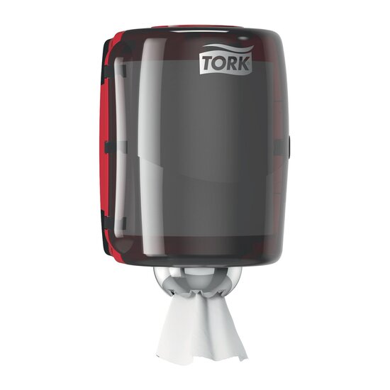 Tork Performance Dispenser Centerfeed Rood, M2, per stuk