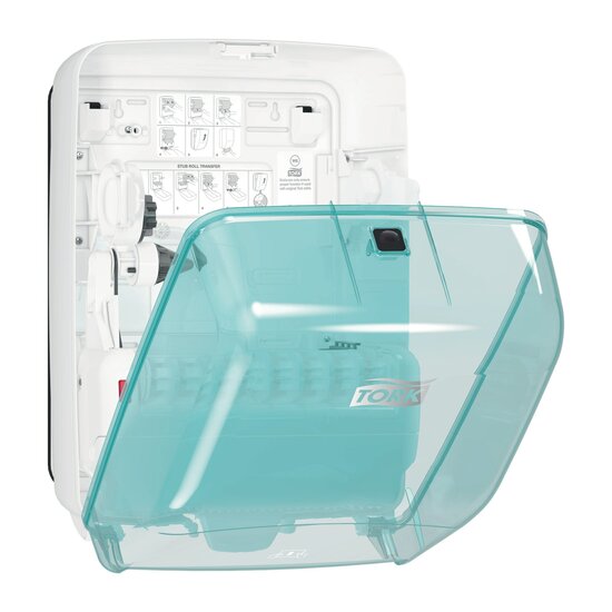 Tork Wasstation W6 Dispenser Wit/Turquoise, per stuk
