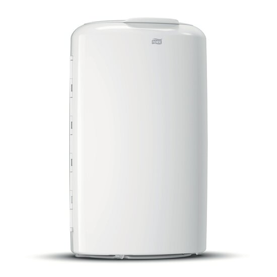 Tork Afvalbak 50 liter wit kunststof Elevation-Line, B1, per stuk