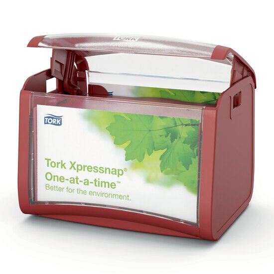 Tork Xpressnap&reg; Tabletop servetdispenser N4 Rood