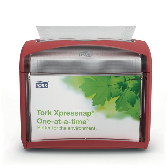 Tork Xpressnap&reg; Tabletop servetdispenser N4 Rood