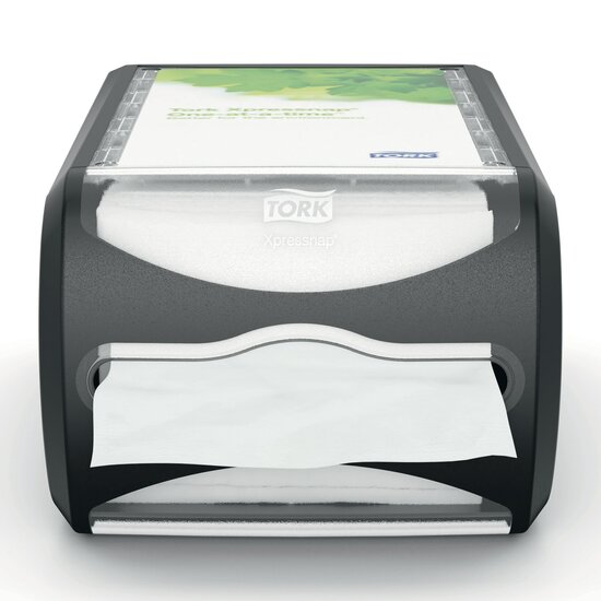 Tork Xpressnap Dispenser Counter N4 zwart, per stuk