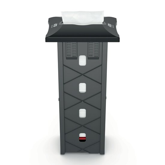 Tork Xpressnap Dispenser In Counter N4 zwart, per stuk