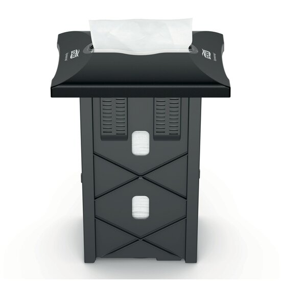 Tork Xpressnap In-Counter Servetdispenser N4 Zwart, per stuk