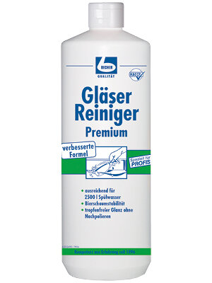 Becher Glazen Premium 1 l reiniger