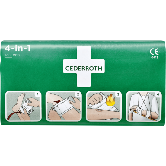 Cederroth 4-in-1 bloedstelpende v..