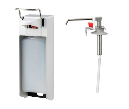 All Care MediQo-line Zeep- &amp; desinfectiemiddeldispenser 1000 ml KB aluminium