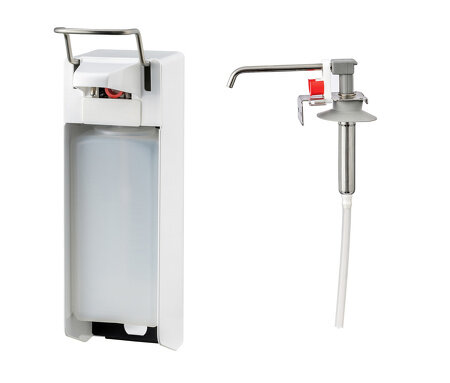 All Care MediQo-line Zeep- &amp; desinfectiemiddeldispenser 1000 ml KB wit