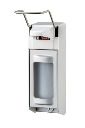 All Care MediQo-line Zeep- &amp; desinfectiemiddeldispenser 500 ml LB aluminium