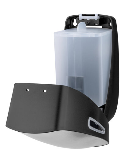 All Care PlastiQline Exclusive rvs/kunststof toilet seat cleaner 900ml navulbaar 