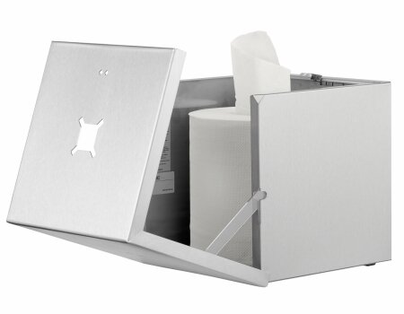 All Care Qbic-line Poetsrolhouder midi tafelmodel