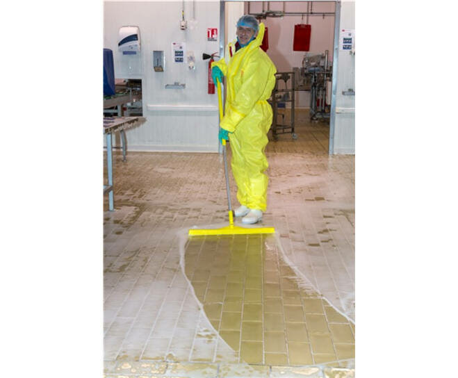 Vikan Ultra Hygi&euml;ne Vloertrekker Geel 60cm