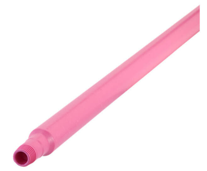 Vikan Ergo Steel Ultra Hygi&euml;nisch Roze  &Oslash;34mm 1300mm